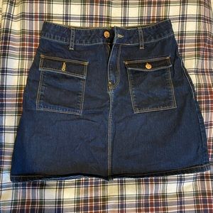 Zara denim skirt size small